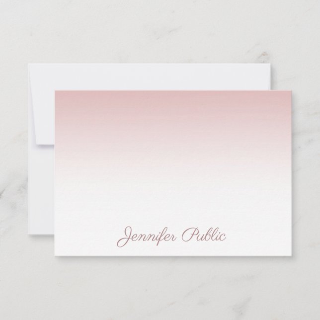Plantilla de oro de nombre de script de escritura  (Anverso)