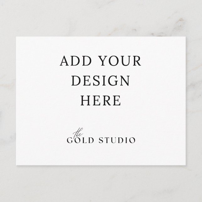 Plantilla de paisajes de invitaciones postales (Anverso)