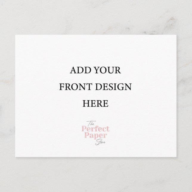 Plantilla de paisajes de invitaciones postales (Anverso)