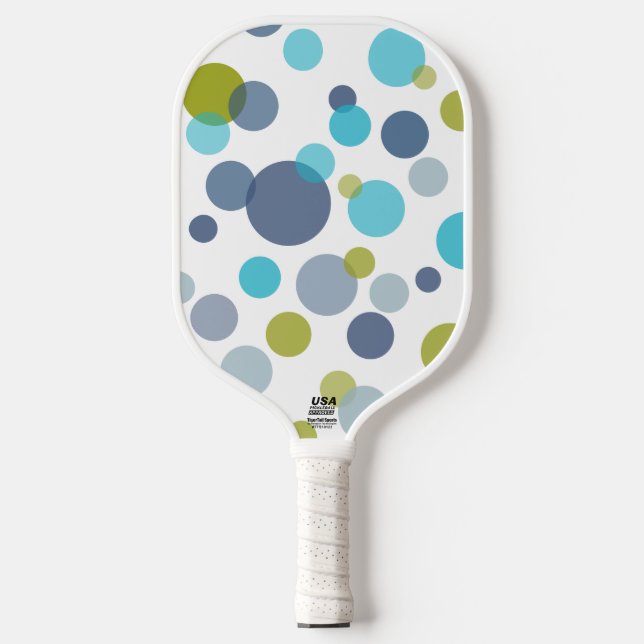 Plantilla de palas de palas de polka con puntos y  (Anverso)