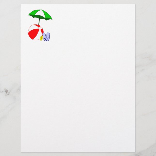 Plantilla de paraguas de la piscina de bolas de pl (Anverso)