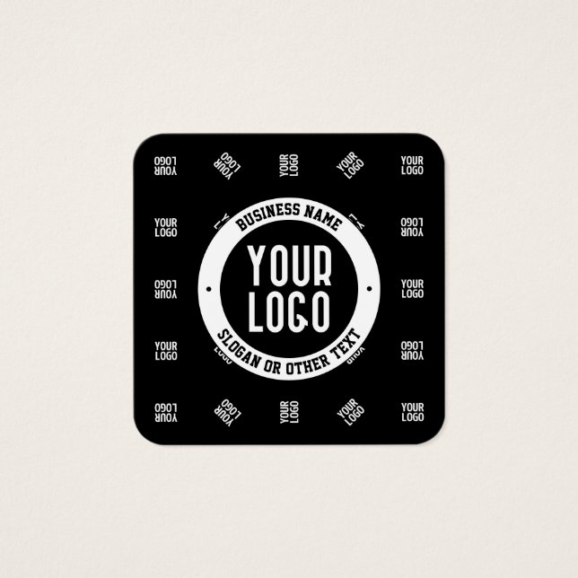 Plantilla de patrón de logotipo moderno único | Ne (Anverso)