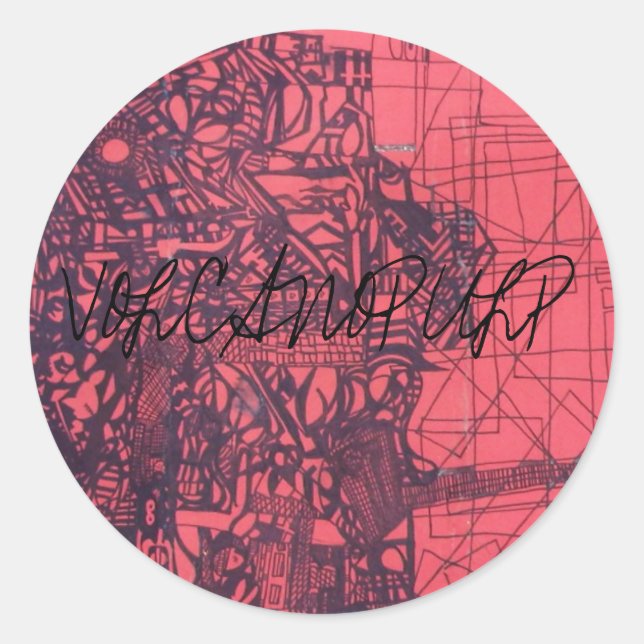 Plantilla de Pegatina de relleno (Anverso)