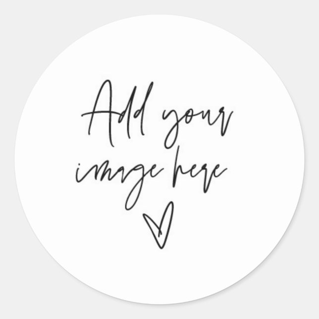 Plantilla de pegatina personalizada Crea tu propia (Anverso)