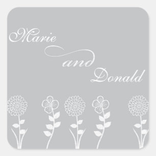 Plantilla de Pegatinas de Boda y aniversario de pl