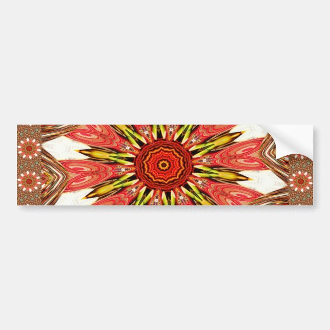 Plantilla de pegatinas de parachoques (Frente)