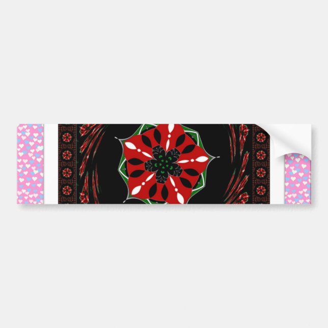 Plantilla de pegatinas de parachoques (Frente)