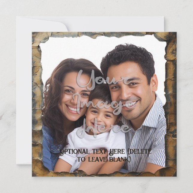 Plantilla de Personalizable estético de pergamino  (Anverso)