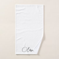 Plantilla de Personalizado blanco negro nombre tip