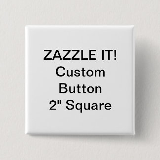 Plantilla de personalizado de 2" con botón cuadrad