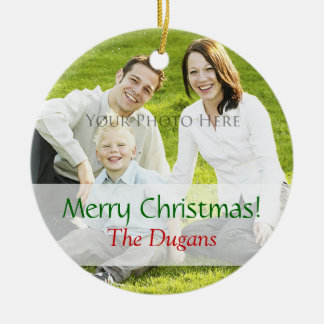 Plantilla de Personalizado de ornamentos fotográfi