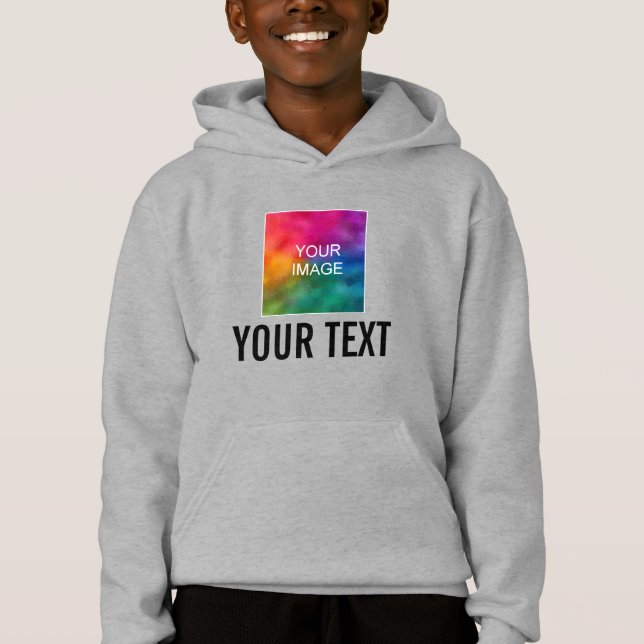 Plantilla de Personalizado de ropa de moda para ni (Anverso)