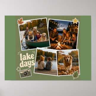 Plantilla de PicCollage - Póster 16x12 horizontal