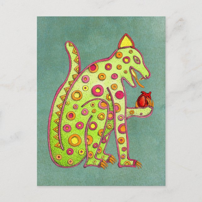 Plantilla de postal 1 de Jaguar (Anverso)