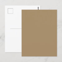 Plantilla de postal de café minimalista – Personal