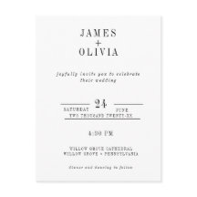 Plantilla de postal de invitación a matrimonio sim