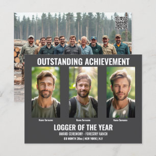 Plantilla de postal forestal 5 registro de fotos D