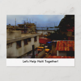 Plantilla de postales - ¡Ayudemos a Haití juntos!