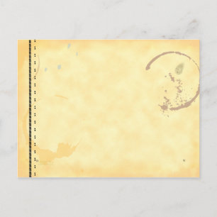 Plantilla de postales para tipewriter Art Coffe St