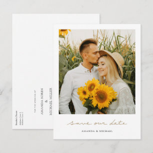 Plantilla de postales personalizadas para "Save th