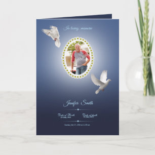 Plantilla de programa conmemorativo