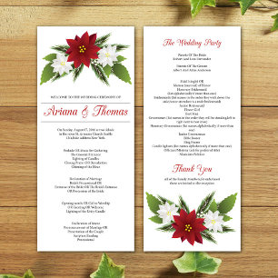 Plantilla de Programa de Ceremonia de Boda