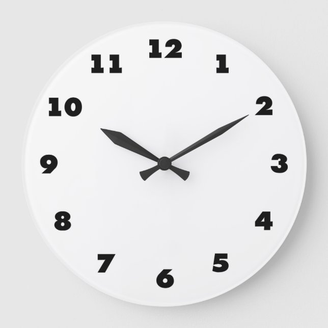 Plantilla de reloj con pantalla de hora - Añadir f (Anverso)