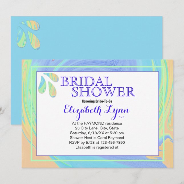 Plantilla de salpicadura de pintura en espiral pas (Anverso / Reverso)