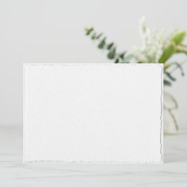 Plantilla de Save the Date con Borde Faux Deckle E