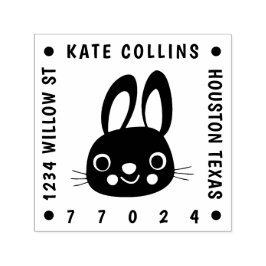 Plantilla de sello de 1,5" x 1,5" con autograbado 