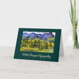 Plantilla de simpatía del paisaje acuático de vera