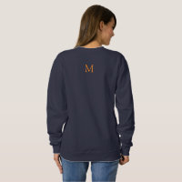 Plantilla de sudaderas azules de la marina básica 