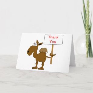 Plantilla de tarjeta Camel con Rótulo