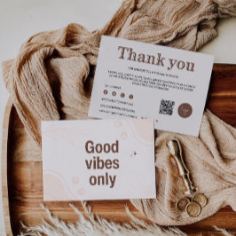 Plantilla de tarjeta de agradecimiento para pequeñ