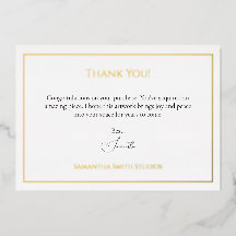 Plantilla de tarjeta de agradecimiento por venta d