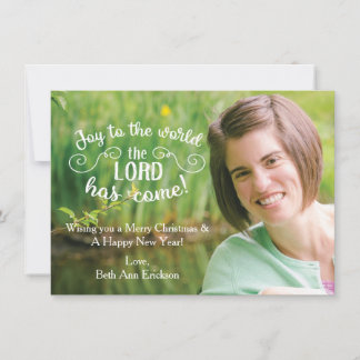 Plantilla De Tarjeta De Alegría Para Los Navidades