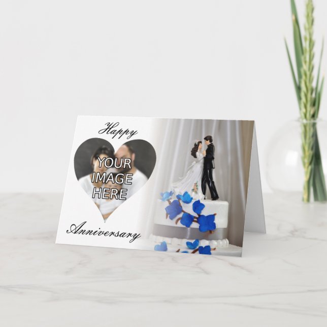 Plantilla de tarjeta de aniversario (Anverso)