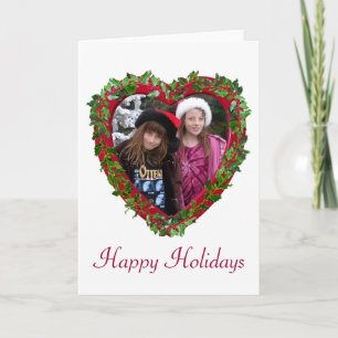 Plantilla de tarjeta de felicitación con foto de c