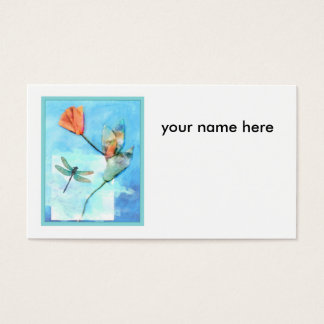 plantilla de tarjeta de flores
