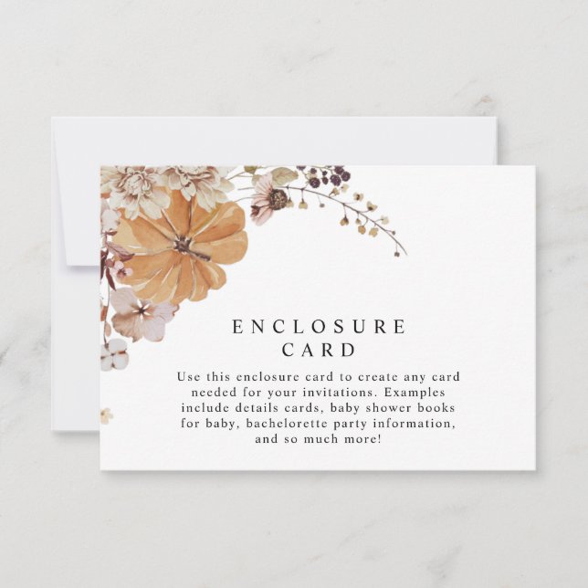 plantilla de tarjeta de gabinete de calabaza de ca (Anverso)