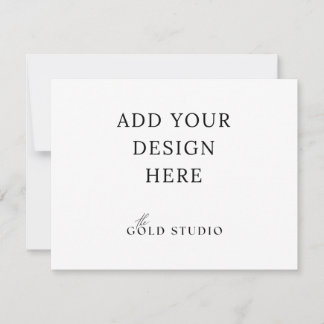 Plantilla de tarjeta de gabinete horizontal (4.25