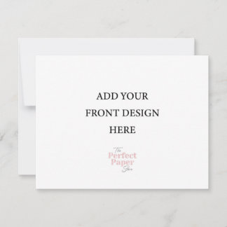 Plantilla de tarjeta de gabinete horizontal (4.25 