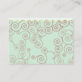 Plantilla de tarjeta de lugar singulares