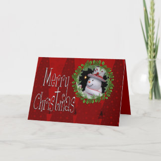 Plantilla de tarjeta de Navidades de fotografía pe