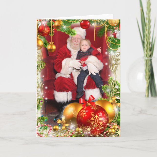 Plantilla de tarjeta de navidades para hacer tarje (Anverso)