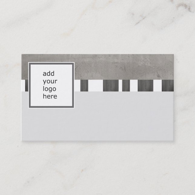 plantilla de tarjeta de negocios agregue su propio (Anverso)