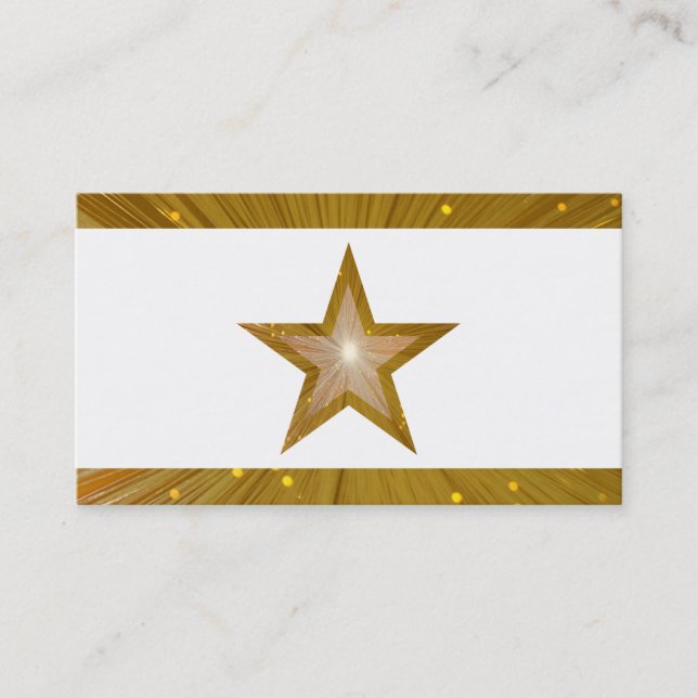 Plantilla de tarjeta de negocios de bandas de estr (Anverso)