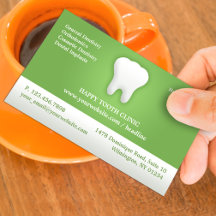 Plantilla de Tarjeta de Negocios de Cita Dental