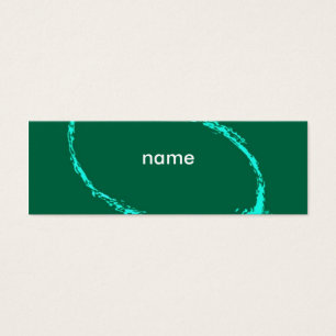 PLANTILLA DE TARJETA DE NOMBRE