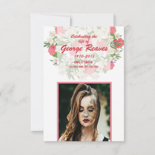 Plantilla de tarjeta de oración funeraria